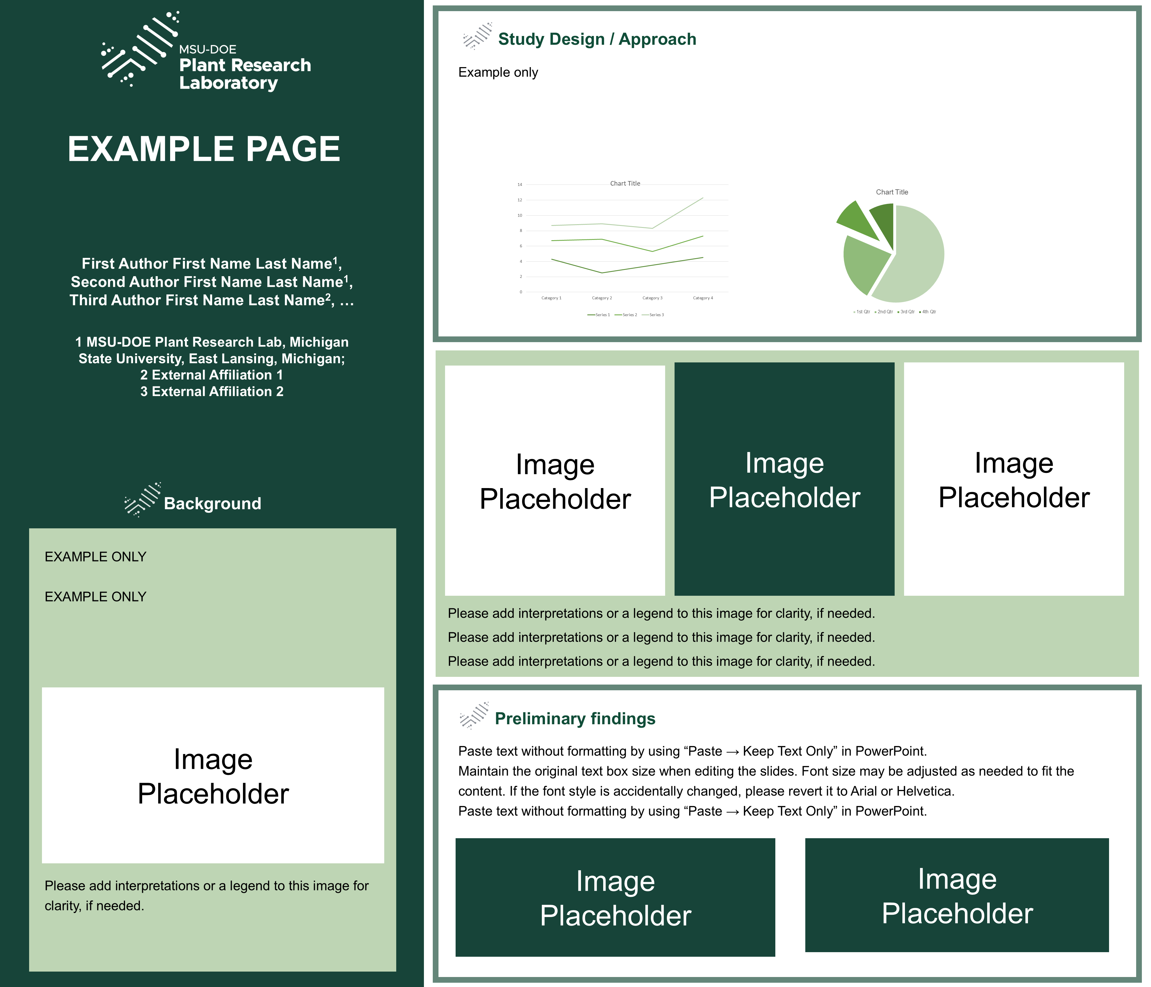 Poster template