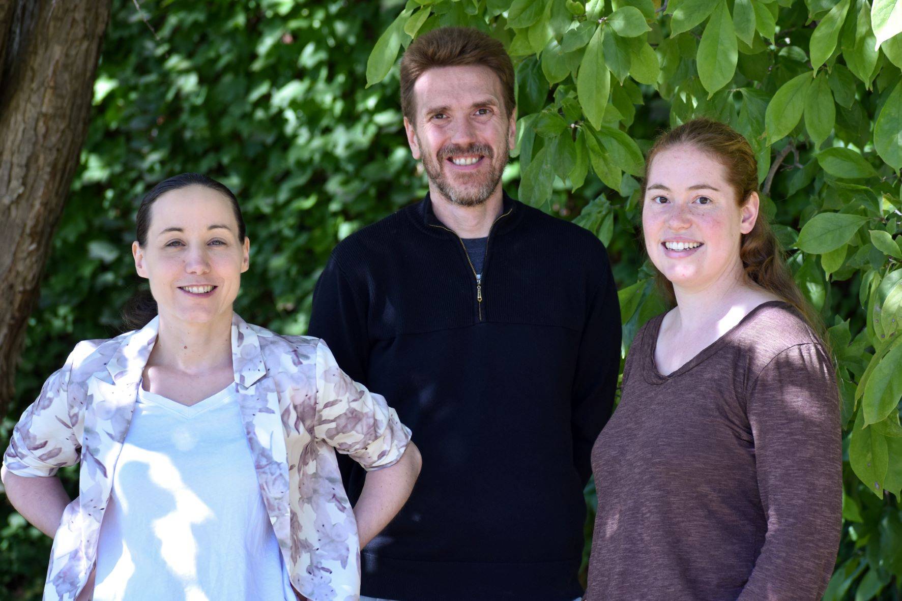 Daniela Strenkert, Stefan Schmollinger and Sarah Stainbrook